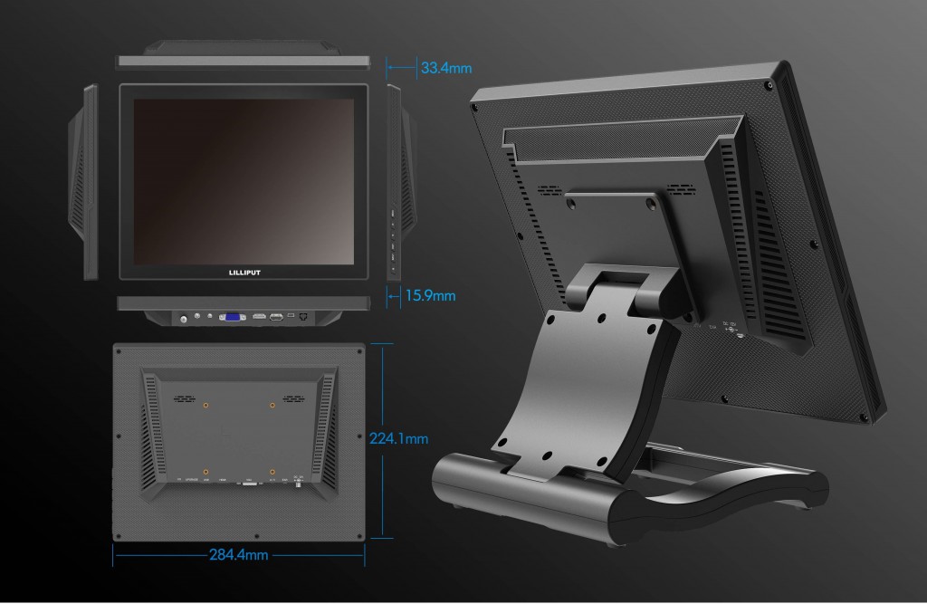 12.1 inch HDMI Capacitive Touch Monitor FA1210/C/T with High Brightness