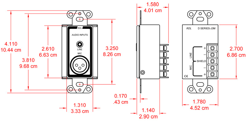 AUDIO INPUT PANELS 