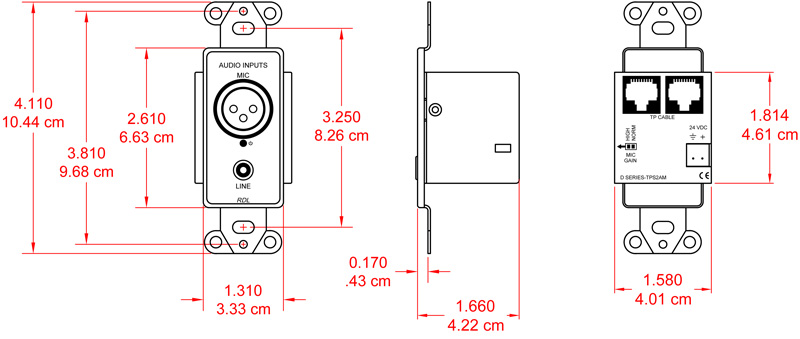 modules are two-pair audio